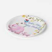 象・羊・鳥獣タワー ペーパープレート (アングル)