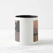 象、Chitwanの国立公園、ネパール マグカップ (中央)