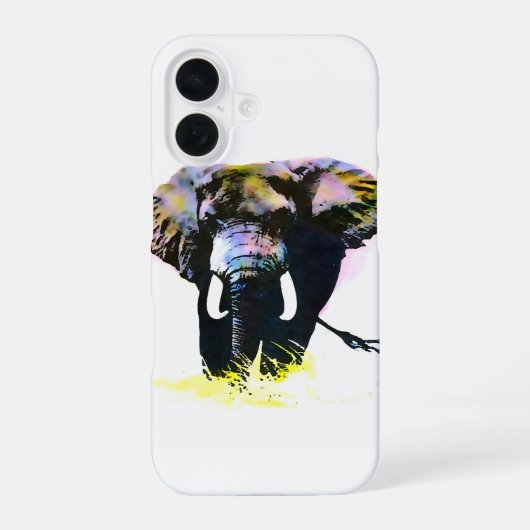 象 iPhone 16ケース (裏面)