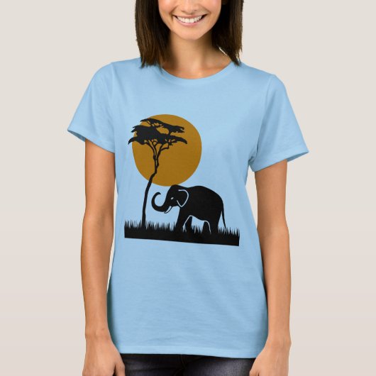 象 Tシャツ (正面)
