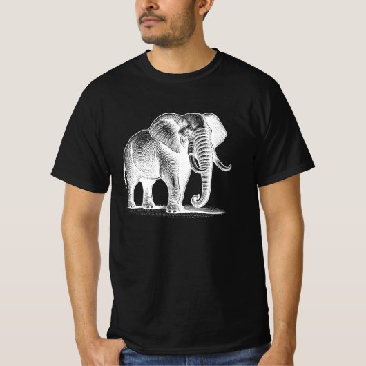 象 Tシャツ (正面)