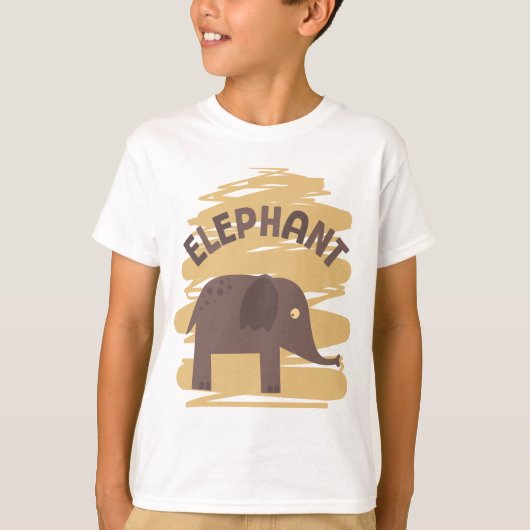 象 Tシャツ (正面)