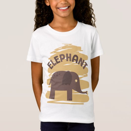 象 Tシャツ (正面)