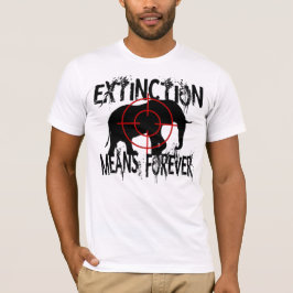 象Extinction1 Tシャツ