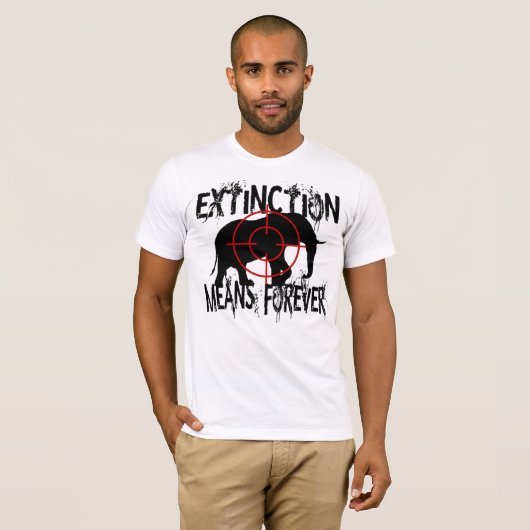 象Extinction1 Tシャツ (正面フル)