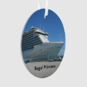 豪奢なプリンセスのクリスマスのオーナメント オーナメント (正面)