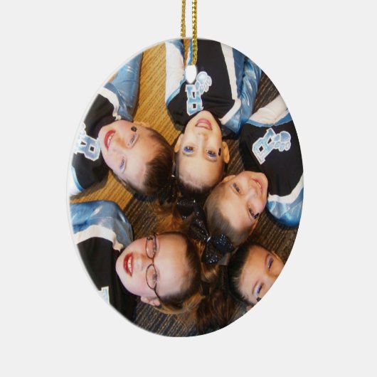 豪奢オールスターのカスタムな写真のオーナメント セラミックオーナメント (右)