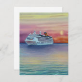 . .豪華でエキサイティングな方法を提供するクルーズ船 シーズンカード (正面/裏面)