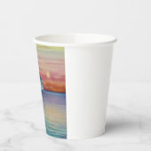 . .豪華でエキサイティングな方法を提供するクルーズ船 紙コップ (左)