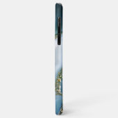 豪華でエレガントなブルーマーブル模様 Case-Mate iPhoneケース (裏面/左)