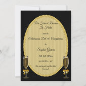 豪華でゴージャスな誕生日パーティーです セーブザデート (裏面)