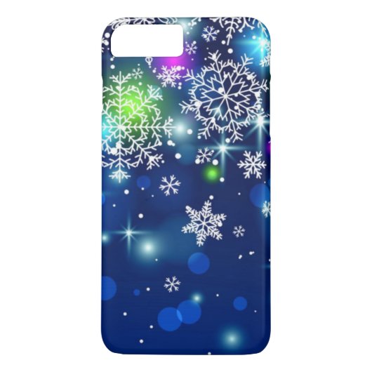 豪華で多色のな雪片 Case-Mate iPhoneケース (裏面)
