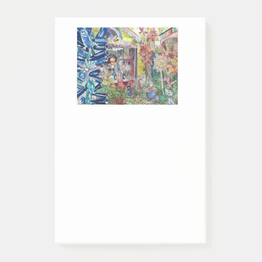 豪華で大きいボーリングの家絵画のポスト・イット ポストイット (正面)