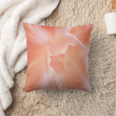 豪華で柔らかいサケによって着色されるベゴニア クッション (ブランケット)