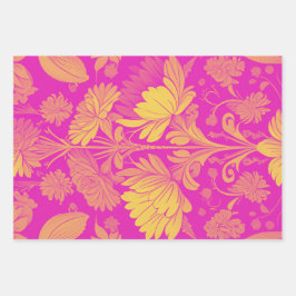 豪華で美しい特別な休日 ラッピングペーパーシート