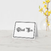 豪華で華やかな「ありがとう」グリーティングカード カード (黄色い花)