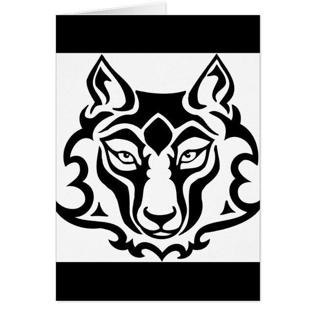 豪華で野生の狼 (正面)