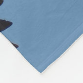 豪華で飛んでいるなワシのフリースブランケット フリースブランケット (角)