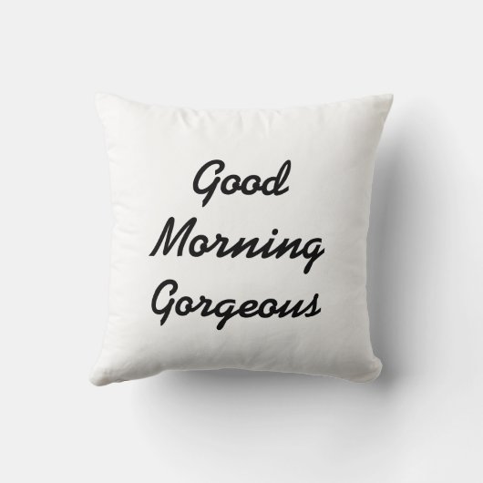 豪華なおはよう クッション (裏面)