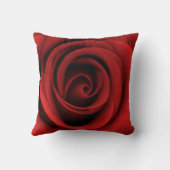 豪華なばら色のアクセントの枕 クッション (裏面)