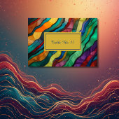 豪華なアフリカの目的地の結婚式のテーブル番号 テーブルナンバー