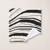 豪華なエキゾチックアニマルプリントバスタオルセット バスタオルセット (ウォッシュタオル)