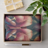 豪華なエテリアバロックフローラデコページ 薄葉紙 (ギフト)