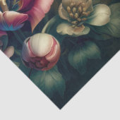 豪華なエテリアバロックフローラデコページ 薄葉紙 (詳細)