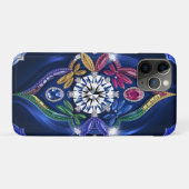 豪華なエレガンス:ダイヤモンド&宝石を刻印 Case-Mate iPhoneケース (裏面(横))