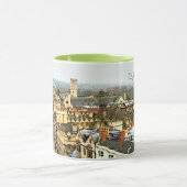 豪華なオックスフォード、イギリスの本町通り、高い#2 マグカップ (中央)