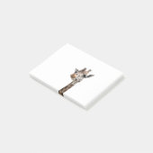 豪華なキリンの顔のクローズアップ ポストイット (アングル)