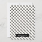 豪華なクリスマスの写真カード シーズンカード (裏面)