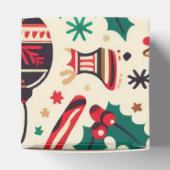 豪華なクリスマスシーズンのパターン フェイバーボックス (上部)