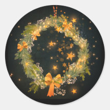 豪華なクリスマスステッカー