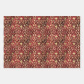 豪華なクリスマスデジタル紙パターン ラッピングペーパーシート (正面3)