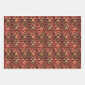 豪華なクリスマスデジタル紙パターン ラッピングペーパーシート (正面2)