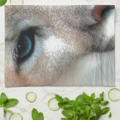 豪華なクーガー キッチンタオル (折り畳み)