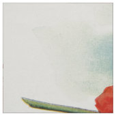 豪華なケシ: 1940年のイラストレーション ファブリック (見本)