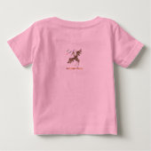豪華なコウノトリ ベビーTシャツ (裏面)