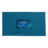 豪華なコットン枕ケース – 柔らかく、通気性、A 枕カバー (裏面)