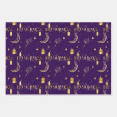 豪華なゴールデンイードギフトラッピング紙シート ラッピングペーパーシート (正面3)