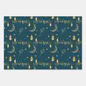 豪華なゴールデンイードギフトラッピング紙シート ラッピングペーパーシート (正面2)