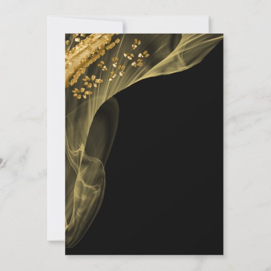 豪華なゴールドの塊とアイスバケットのシャンパン 招待状
お好きなイベント名にカスタマイズできます。 招待状 (裏面)