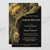 豪華なゴールドの塊とアイスバケットのシャンパン 招待状
お好きなイベント名にカスタマイズできます。 招待状 (正面/裏面)