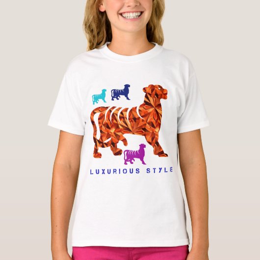 豪華なスタイル Tシャツ (正面)