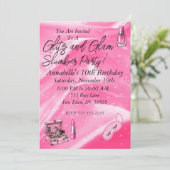 豪華なスリープオーバー 招待状 (スタンド正面)