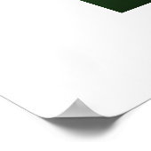 豪華なソフトピンクの花のポスター ポスター (角)