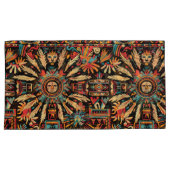 豪華なターコイズアステカ"夢"キングピラロケース 枕カバー (正面右)