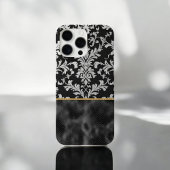 豪華なダマスク エレガンス iPhoneケース