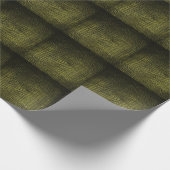 豪華なダークワニの肌の質感。 ラッピングペーパー (角)